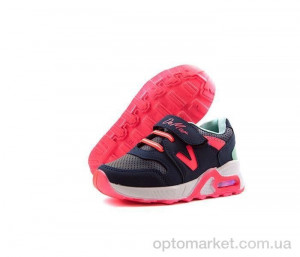 Кроссовки детские G125-01-blue-fuchsia Demur синий  оптом от Optomarket