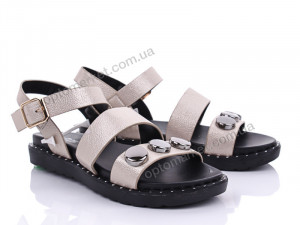 Босоножки женские K22-3 Море бежевый  оптом от Optomarket