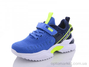 Кроссовки детские K6171-3 Baas синий  оптом от Optomarket