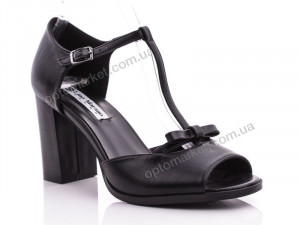 Босоножки женские KB142 Lino Marano черный оптом от Optomarket