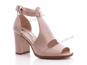 Босоножки женские KB93-8 Lino Marano бежевый  оптом от Optomarket