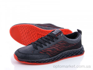 Кроссовки мужчины SL0135 black South черный  оптом от Optomarket