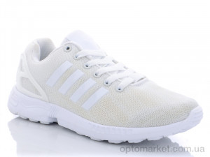 Кроссовки женские W4386-2 CR белый  оптом от Optomarket
