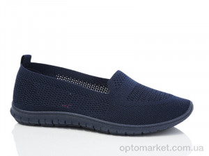 Сліпони жіночі A002-2 YUEMINGZHU синій  оптом от Optomarket