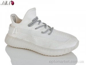 Кросівки жіночі A002-6 Aba білий оптом от Optomarket