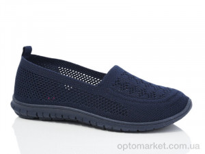Сліпони жіночі A003-2 YUEMINGZHU синій  оптом от Optomarket