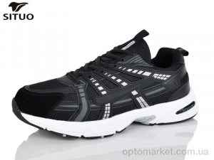 Кросівки чоловічі A005-2 Situo чорний  оптом от Optomarket