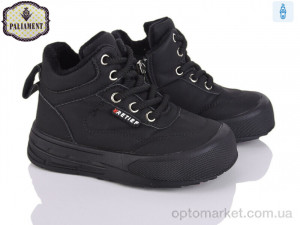 Черевики дитячі A0076-1 Paliament чорний  оптом от Optomarket