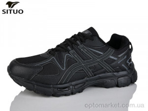 Кросівки чоловічі A008-1 Situo чорний  оптом от Optomarket