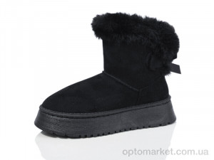 Уги жіночі A01-1 Luck Line чорний  оптом от Optomarket