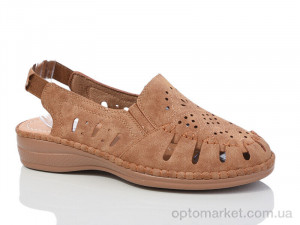 Туфлі жіночі A02-1-3 Leguzaza коричневий  оптом от Optomarket