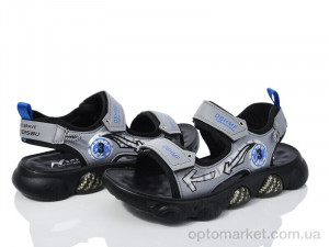 Сандалі дитячі A02-3B Ok Shoes сірий  оптом от Optomarket
