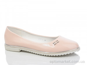 Туфлі жіночі A022-8 beige Башили бежевий  оптом от Optomarket