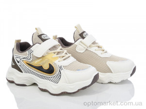 Кросівки дитячі A03-7 Blue Rama бежевий  оптом от Optomarket