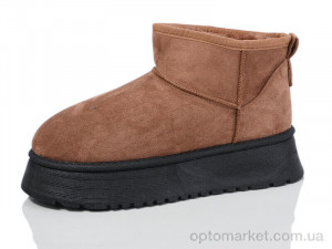 Уги жіночі A04-2 Luck Line коричневий  оптом от Optomarket