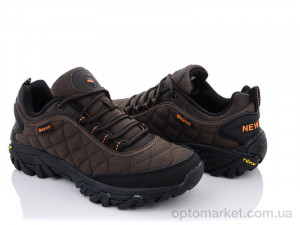 Кросівки чоловічі A045-6 Yike коричневий  оптом от Optomarket