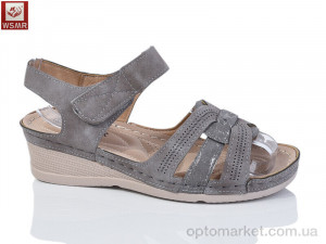 Босоніжки жіночі A07-9 WSMR сірий  оптом от Optomarket