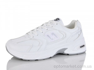 Кросівки жіночі A084-1 Ok Shoes білий  оптом от Optomarket