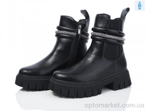 Черевики жіночі A1-121 Lion чорний оптом от Optomarket