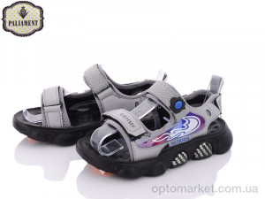 Сандалі дитячі A10-3C Paliament сірий  оптом от Optomarket
