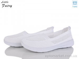 Сліпони жіночі A1036-4 L.Fairy білий оптом от Optomarket