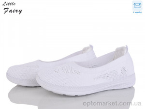 Сліпони жіночі A1038-4 L.Fairy білий оптом от Optomarket