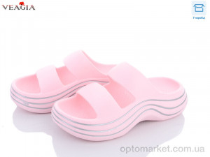 Шльопанці жіночі A11-4 Veagia-ADA рожевий  оптом от Optomarket