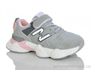 Кросівки дитячі A113-35 Lilin сірий  оптом от Optomarket