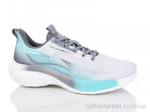 Кросівки чоловічі A1134-2 Running сірий  оптом от Optomarket