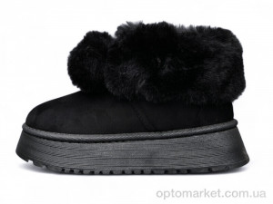 Уги жіночі A12-6 Luck Line чорний  оптом от Optomarket