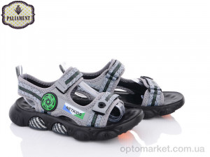 Сандалі дитячі A15-5C Paliament сірий  оптом от Optomarket
