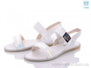 Босоніжки жіночі A151 white ASHIGULI білий оптом от Optomarket