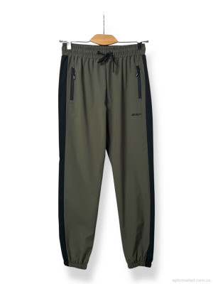 Спортивні штаны чоловічі A154P d.green бр. Audsa зелений  оптом от Optomarket