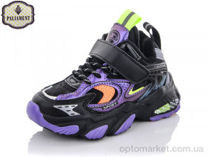 Кросівки дитячі A155-1 Paliament чорний  оптом от Optomarket