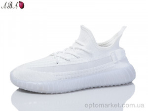 Кросівки чоловічі A158-2 Jiao Li Mei білий  оптом от Optomarket