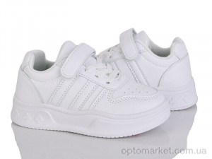 Кросівки дитячі A162-2 Paliament білий  оптом от Optomarket