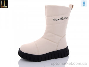 Дутики дитячі A179-7 Lilin бежевий  оптом от Optomarket