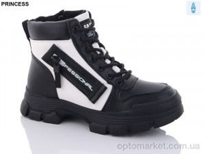 Черевики жіночі A18-2 Princess чорний  оптом от Optomarket