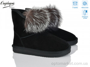 Уги жіночі A1801-16 Dageni чорний  оптом от Optomarket