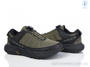 Кросівки чоловічі A197-5 термо New Yike зелений  оптом от Optomarket