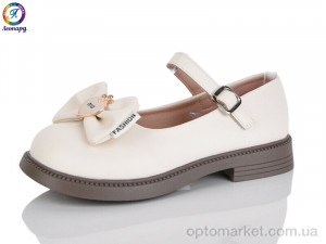 Туфлі дитячі A2-13A Леопард бежевий  оптом от Optomarket