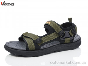 Сандалі чоловічі A202-3 Vegas зелений оптом от Optomarket