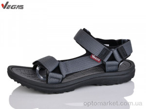Сандалі чоловічі A204-4 Vegas сірий  оптом от Optomarket