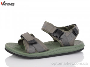 Босоніжки чоловічі A210-4 Vegas зелений  оптом от Optomarket