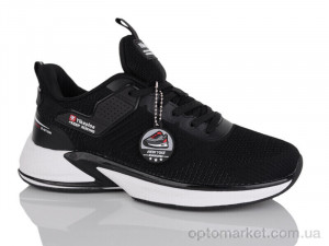 Кросівки чоловічі A210-4 New Yike чорний  оптом от Optomarket
