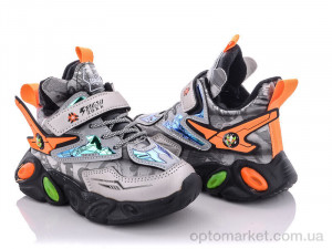 Кросівки дитячі A216B orange Мифер сірий  оптом от Optomarket