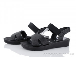 Босоніжки жіночі A23-1 YiYi чорний  оптом от Optomarket