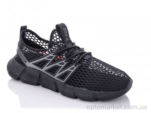 Кросівки чоловічі A2301-1 Demax чорний оптом от Optomarket