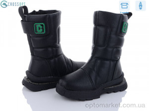 Черевики дитячі A2316-3A Kimbo-o чорний  оптом от Optomarket