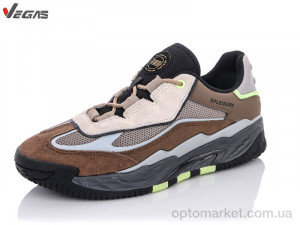 Кросівки чоловічі A2347-6 Supo коричневий  оптом от Optomarket